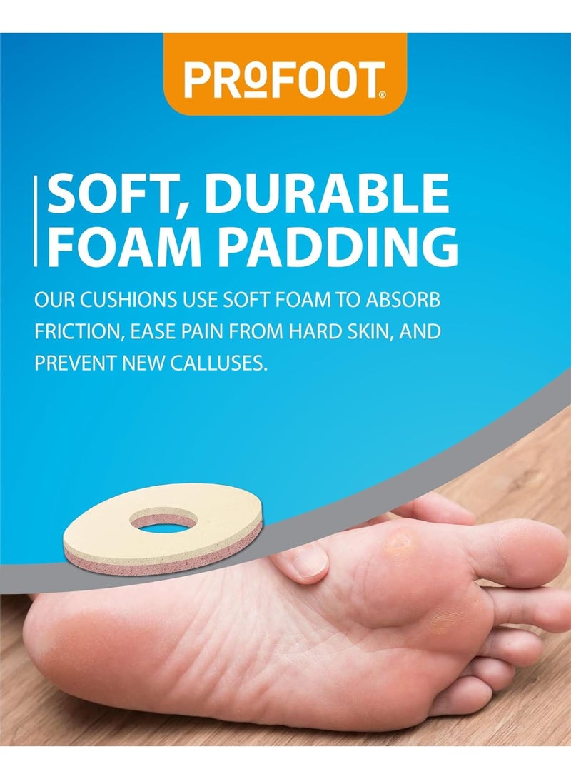 برو فوت وسائد الكالو، إسفنج ناعم لتخفيف فوري لآلام الكالو، أكثر فعالية بنسبة 50% من العلامات التجارية الأخرى، 6 قطع - Image 4